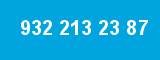 932 213 23 87 932 213 23 87